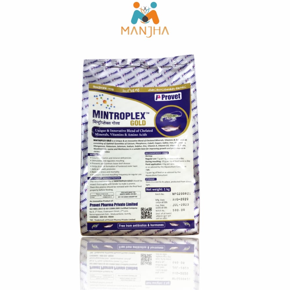Provet Mintoplex Gold Mineral Mixture Powder