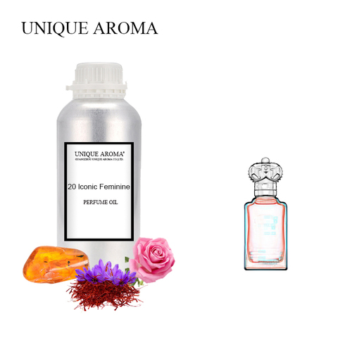 Unique Aroma 20 Lconic Feminine Perfume Fragrance Oil - Gender: Female