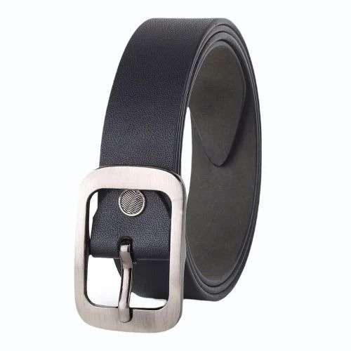 Black Genuine Leather Belt