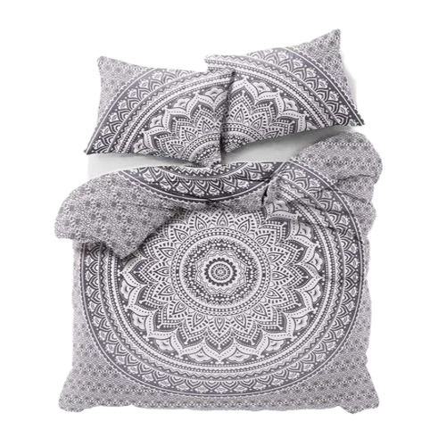 Flower Printed Duvet Cover