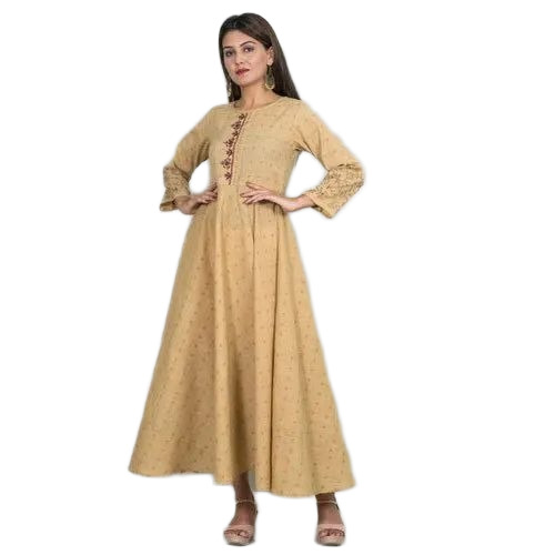 Ladies Rayon Anarkali Kurti