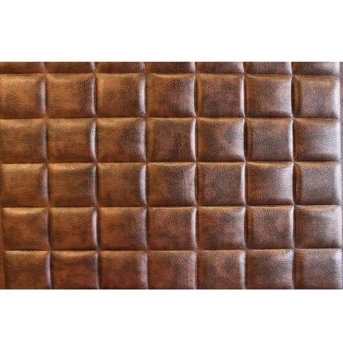 Leather wall panel 