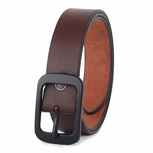 Men Brownn Leather Belt