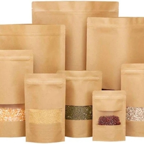 Paper Food Packaging Pouch