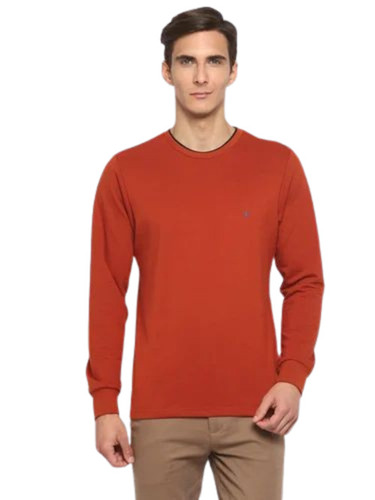 Plain Men Full Sleeve T Shirt