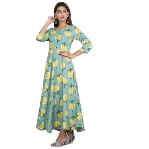 Printed Rayon Kurti