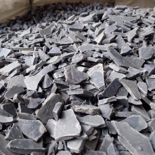 Pvc Regrind Scrap - Color: Dark Gray