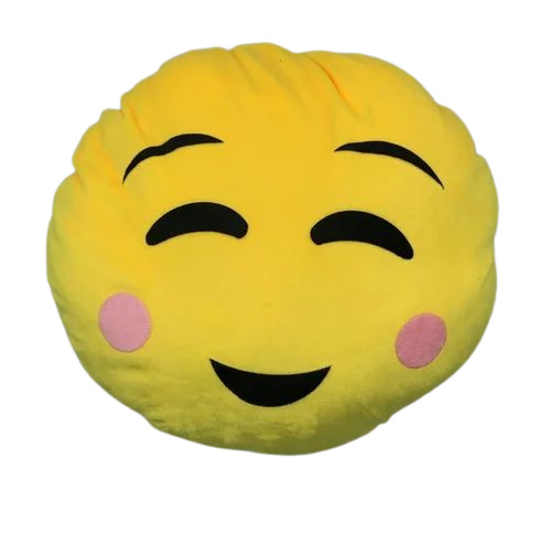 Round Shy Printed Cushion