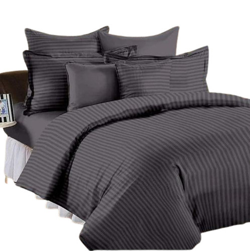 Satin Stripes Bed Sheets