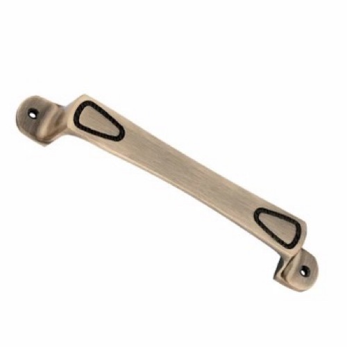 Wardrobe pull handle brass