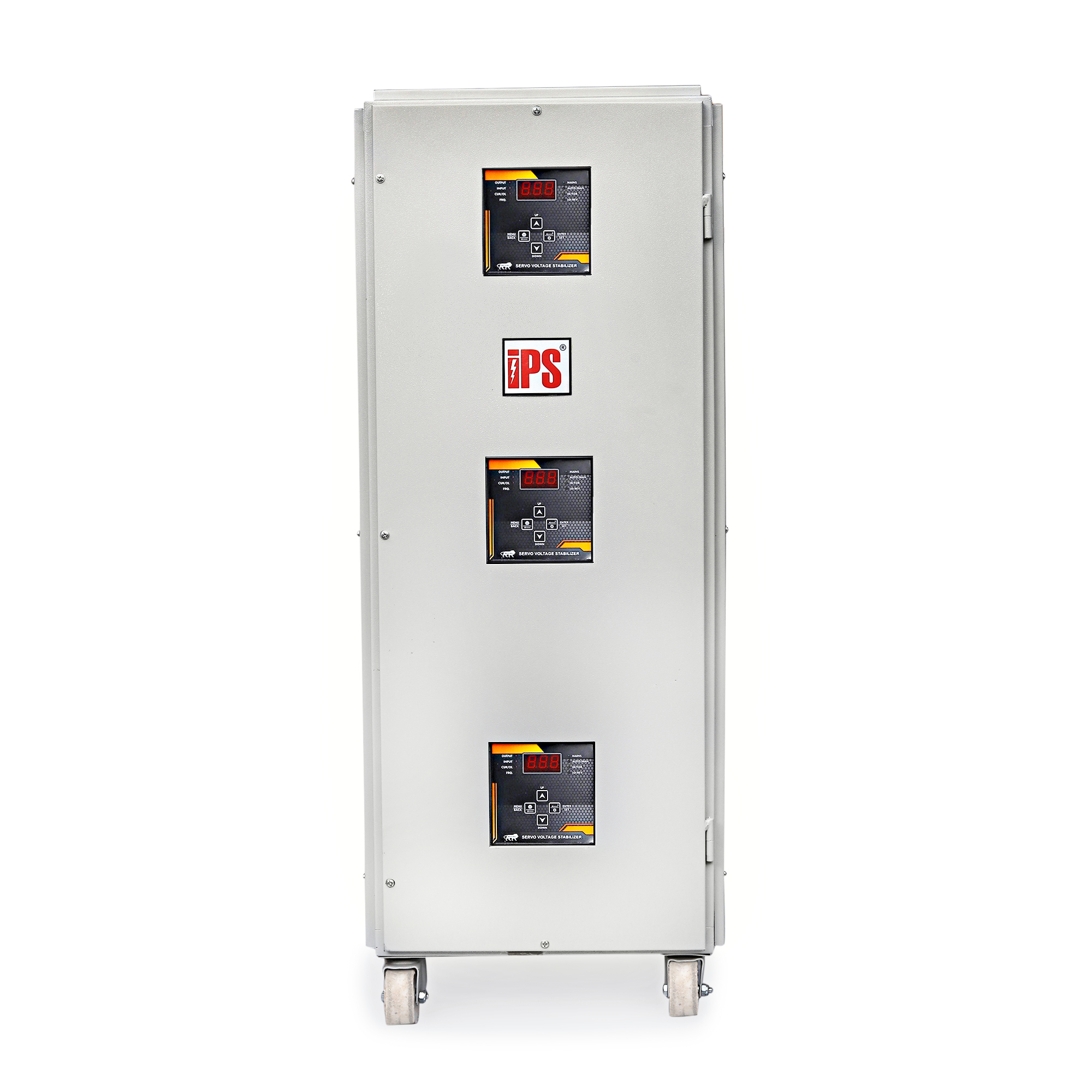 3 Phase 6kva Air Cooled Servo Voltage Stabilizer (input: 330-470v) - Digital Display, 400v Output, High Correction Speed, Overload Protection