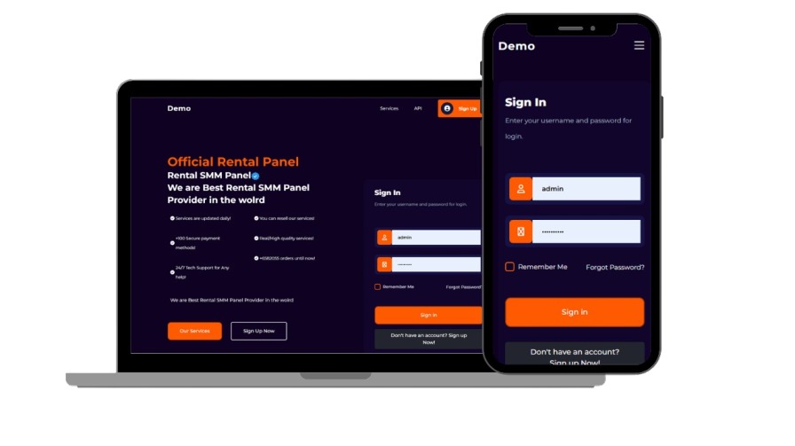 Official Rental Panel