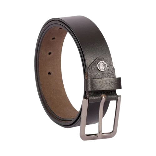 Black Pu Leather Belt