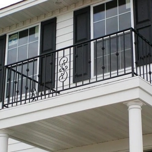 Cast Iron Balcony Railing