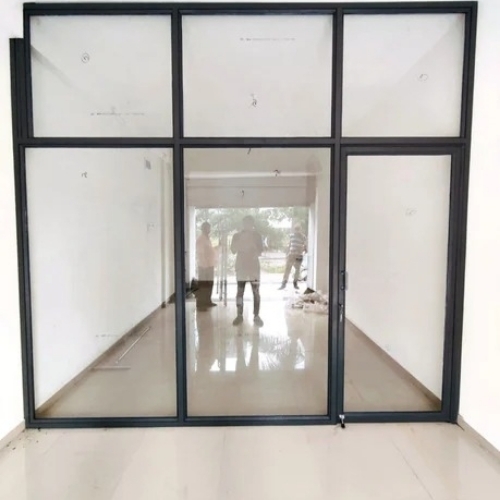 Full Glass Aluminium Partition