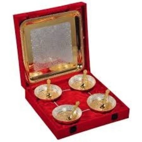 गोल्ड प्लेटेड कटोरा