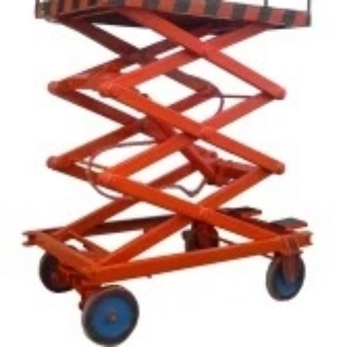 Hydraulic Scissor Lift - Iron Material, Electric Power Supply | Smooth Hydraulic Lift, High Load Capacity, Stable Platform