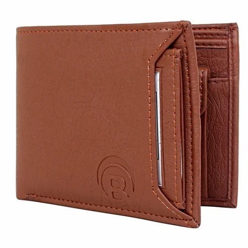 Men Brown Leather Wallet