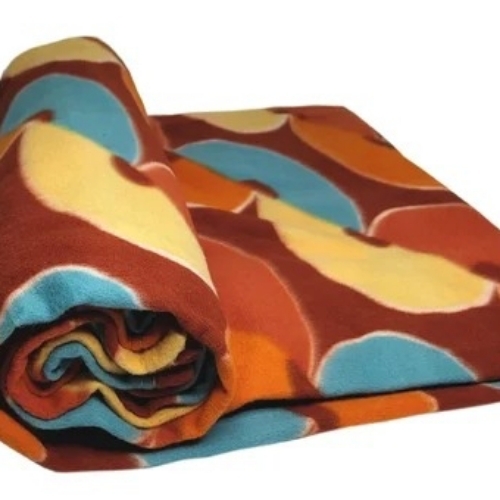 Multicolor Polyester Printed Winter Blanket