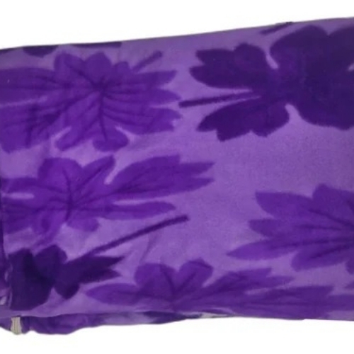 Purple Printed Polar Blankets