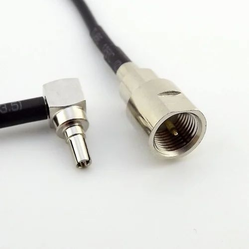 Rf Cable Assemblies Sma Female To Crc9 Right Angle In Rg 174