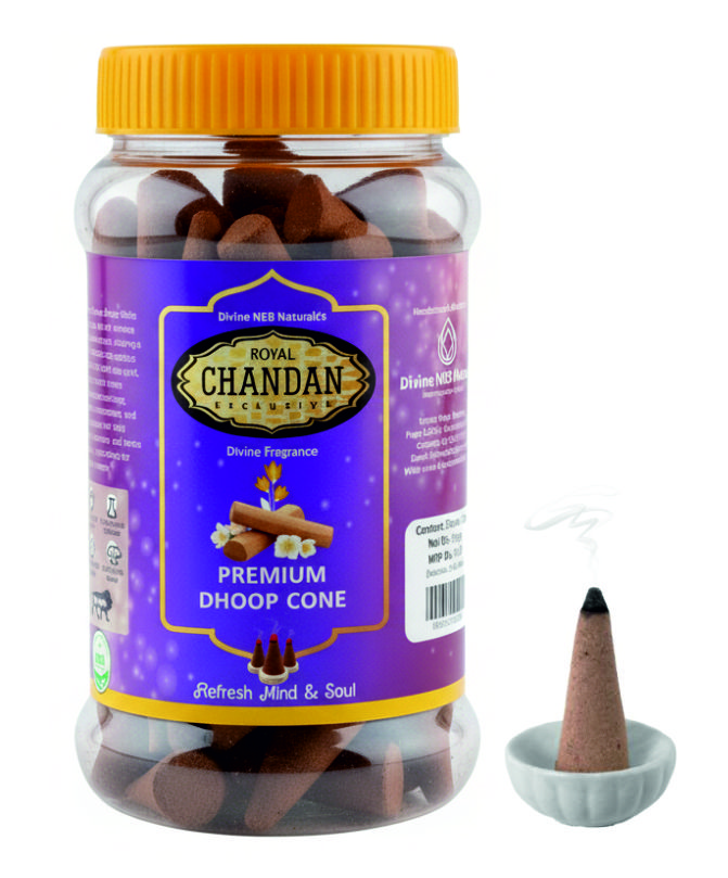 Dhoop Cone 100Gm - Burning Time: 30 Minutes