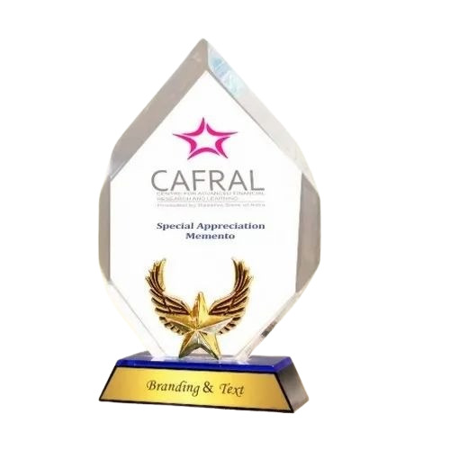 Ac 8438 Esteemed Diamond Acrylic Trophy