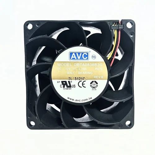 Dc Cooling Fan - Color: Black