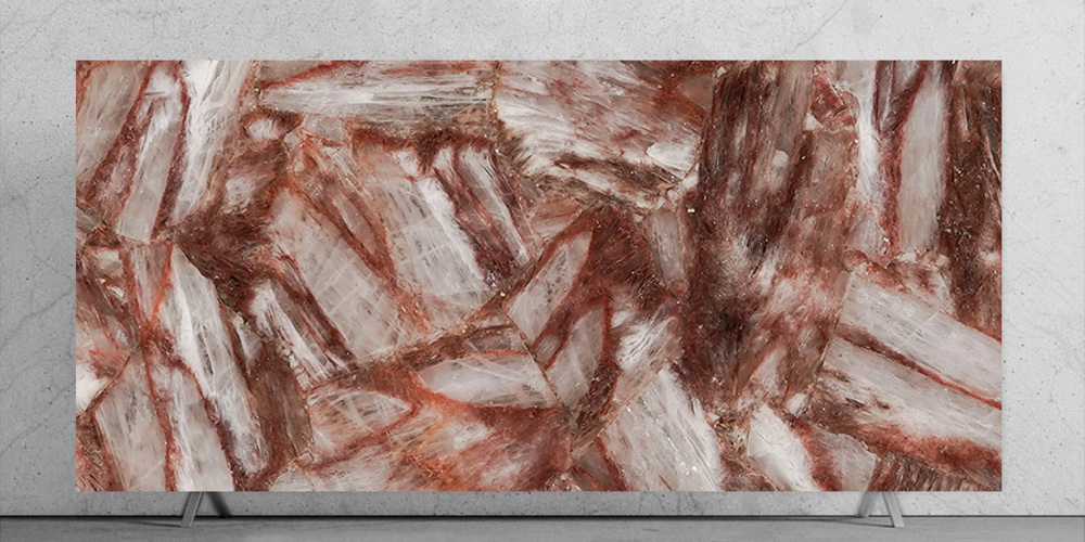 Hemotied Quartz Stone Slabs
