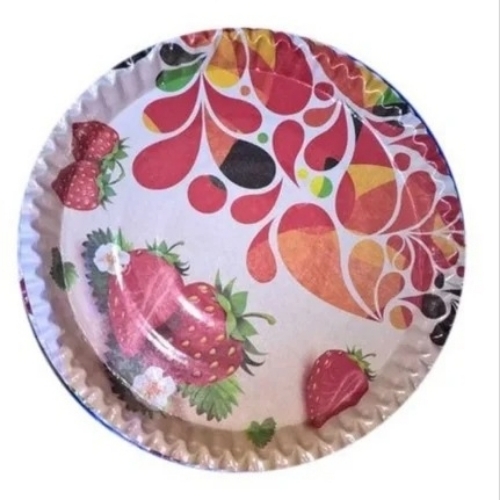 Round Paper Plate