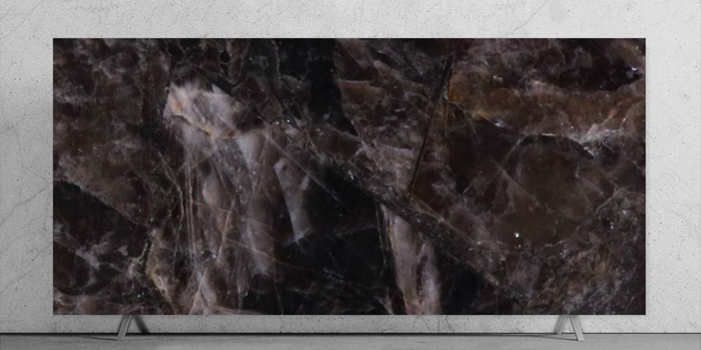 Smokey Quartz Dark Slab Stones