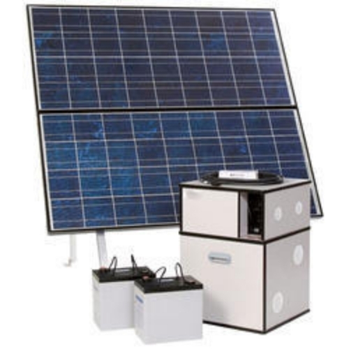 Solar Power System - Silicon, Blue, Manual Switch | Environment Friendly, Carbon Footprint Reduction, Reliable Power Supply, Subsidy Compatible