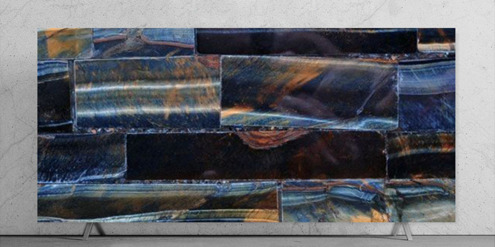 Tiger Eye Blue Semi-Precious Stone Slabs