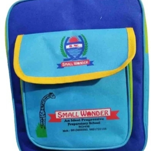 12 L Polyester Blue School Bag