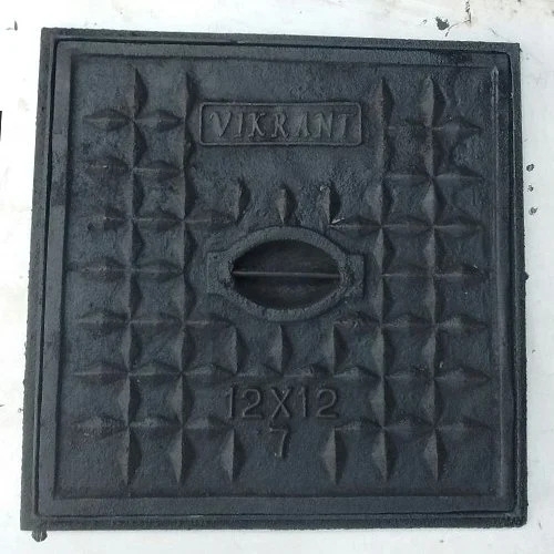 Cast Iron Manhole Cover 12x12 Inches 4kg