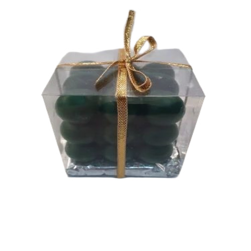 Green Wax Scented Bubble Candle