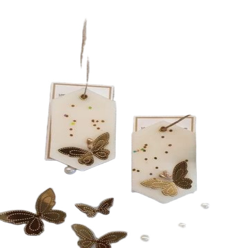 White Decorative Wax Scented Sachet