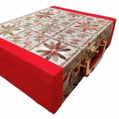 Wooden 3 Roll Bangle Box