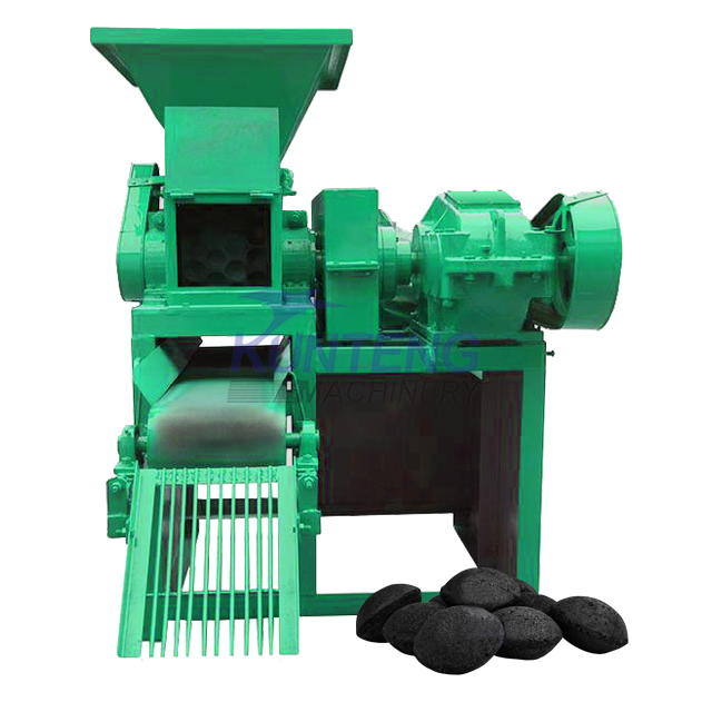 Coal Ball Press Machine Carbon Block Briquetting Machine - Briquette Size: Customized