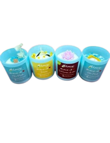 Coloured Scented Candle Jar