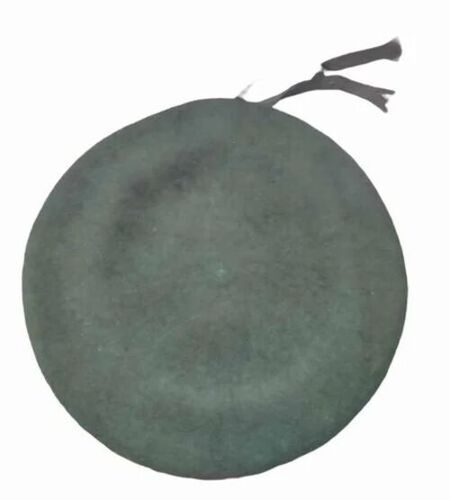 Green Marino Woolen Military Beret Cap