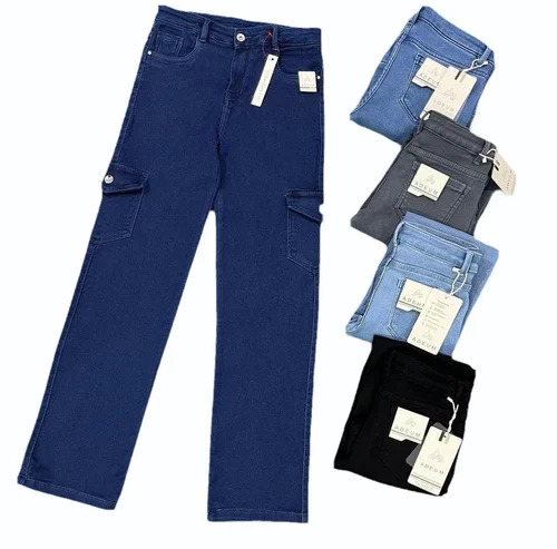 Ladies Cotton Cargo Pant