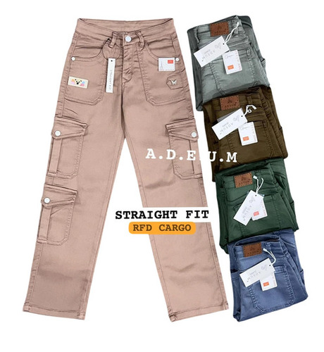 Straight Fit Cargo Pant