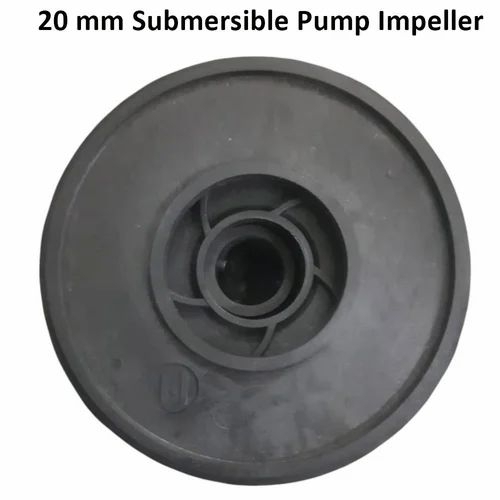 Black Submersible Pump Impeller