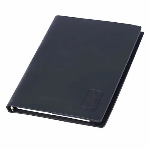 Deep Grey Leatherette Undated Daily Planner