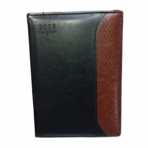 New Year Black Office Diary