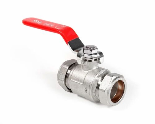 Red Lever Ball Valve