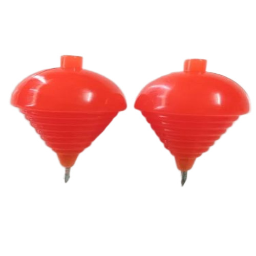 Red Plastic Spinning Toy