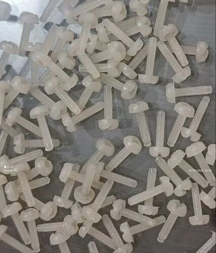 White Nylon Screw