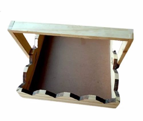 9x9 Inch Wooden Basket